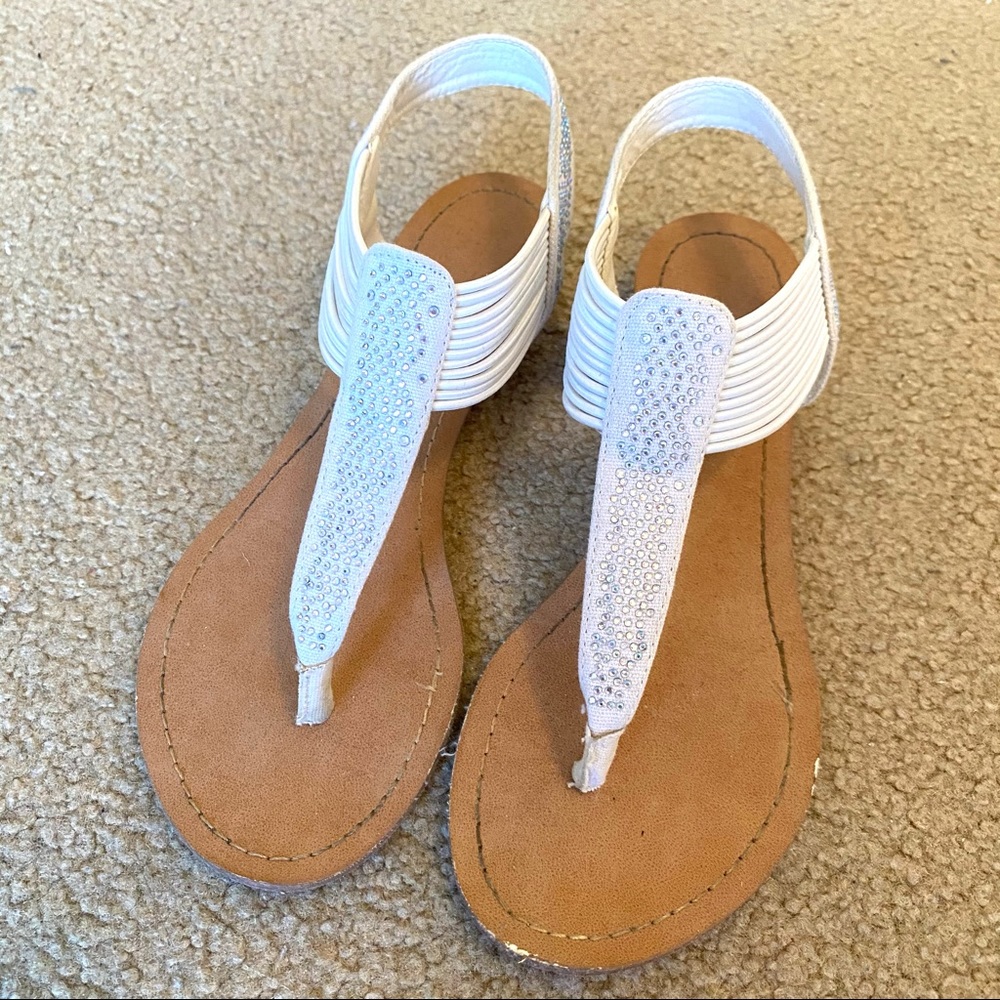 White Madden Girl sandals